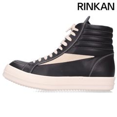 リックオウエンス  HIGH VINTAGE SNEAKS ヴィンテージレザーハイカットスニーカー メンズ 43