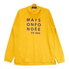 サイズ：LL LE COQ GOLF ルコックゴルフ  ハイネック 長袖Tシャツ  イエロー系 [240101409456]# ゴルフウェア メンズ ストスト