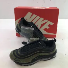 04w4702∞※【中古】 NIKE AIR MAX 97 PREMIUM QS ナイキ エアマックス97 プレミアム クイックストライク ジャパンカモ AJ2614-203 ペールオリーブ/ブラック 26cm スニーカー 【八王子店】