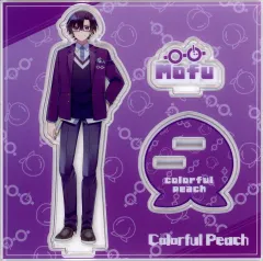 【中古】アクリルスタンド・アクリルパネル もふ(カラフルピーチ) アクリルスタンド Vol.1 「からぴちコレクション」