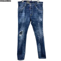 DSQUARED2 ディースクエアード 新品 スケータージーンズ S71LB1416 サイズ44 Skater Jean イタリア製 メンズ デニム パンツ 送料無料