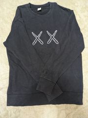 UNIQLO✕kaws　セサミストリートキャラクタースエット　ブラック　Ｌサイズ