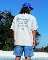 2025春夏 新品【BILLABONG/ビラボン】SOFFTY TEE サーフTシャツ 【水陸両用】【WIDE FIT】 CRM メンズ BF01A861