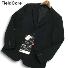 【新品 未使用】 FieldCore フィールドコア ワークマン ヒーター付き★ ストレッチ テーラード ジャケット Sz.S　メンズ 黒