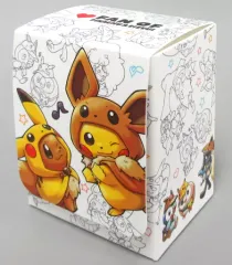 【中古】サプライ ポケモンカードゲーム デッキケース FAN OF PIKACHU＆EIEVUI ポケモンセンター限定