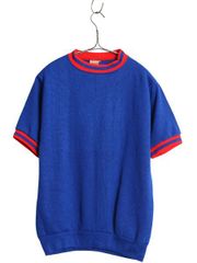 signals 60s 無地 半袖スウェット 60sプルオーバー 60-70年代 スポーツウェア マスタードイエロー ラクラン 半袖