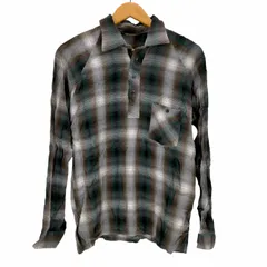 バラクータ BARACUTA 70s 三角タグ 襟芯 オンブレチェック プルオーバーシャツ メンズ import：L のサムネイル