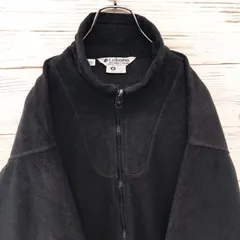 《希少》コロンビア Colombia ☆フリース M ブラック N10