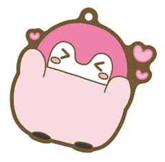 【中古】キーホルダー・マスコット(キャラクター) ピンク 「コウペンちゃん ラバーマスコット」