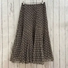 DEL56 Leilian レリアン レディース ロングスカート 9