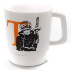 【中古】マグカップ･湯のみ トラファルガー・ロー 「ワンピース カプセル入りアルファベットマグmini」 JUMP SHOP 20th FESTIVAL in 池袋グッズ