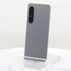 中古品〕 Xperia 1 III 256GB フロストグレー SO-51B docomo【349