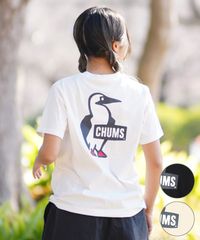 【ムラスポ公式】新品 CHUMS チャムス Booby Logo T-Shirt レディース 半袖Tシャツ バックプリント LOGO CH11-2279