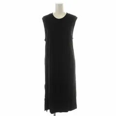 ティーバイアレキサンダーワン T by Alexanderwang タイトワンピース ミモレ ロング ノースリーブ XS 黒 ブラック /YI13のサムネイル