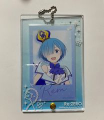 レム ミニブロマイド付きアクリルミニブロマイドケース ラムとレムの誕生日生活2024ver. 　Re：ゼロから始めるラムとレムの誕生日生活2024 in マルイ