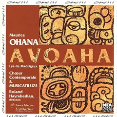 Ohana;Avoaha [Audio CD] Hayrabedian and Choeur Contemporai