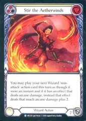 【中古】Flesh and Blood ARC130[R]：Stir the Aetherwinds (2)