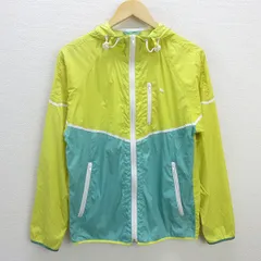  D■ラコステ/LACOSTE ラグラントレーニングウェア JKT【46/2】黄 緑/MENS/83【中古】■