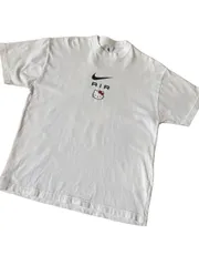 希少✨NIKE × ハローキティ Tシャツ コラボ 白 Lサイズ 希少✨NIKE × ハローキティ Tシャツ コラボ 白 Lサイズ - メルカリ