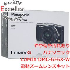 Panasonic　LUMIX DMC-GF6X-W 電動ズームレンズキット 元箱あり