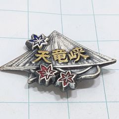 天竜峡 観光 旅行 記念 山バッジ ピンバッジ PINS ピンズ A30360
