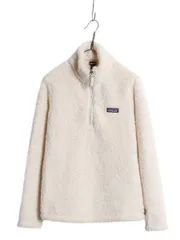 【お得なクーポン配布中!】 US企画 パタゴニア ロスガトス ハーフジップ レディース M / 18年製 Patagonia アウトドア フリース ジャケット プルオーバー ボア パイル