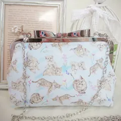 SALE★スナネコちゃん♥️リボンがま口ポシェット*スマホケース*長財布*ハンドメイド