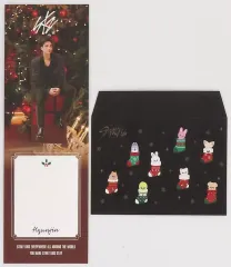 【中古】ポストカード ヒョンジン POPUP ポストカード 「Stray Kids Xmas POPUP STORE 2023」