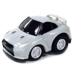 【中古】ミニカー ミニミニチョロQ GT-R R35(アルティメイトメタルシルバー) 「ワンダ ミニミニチョロQ 歴代GT-Rコレクション」