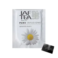 JAF TEA ホワイトシリーズ 50個セット 紅茶 ティーバッグ ティーパック フレーバーティー かわいい 美味しい おしゃれ 個包装 ランキングストアオリジナルティッシュ付き (カモミールドリーム) [カモミールドリーム]のサムネイル