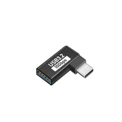 Type-C USB変換アダプター L字 直角 充電 データ転送