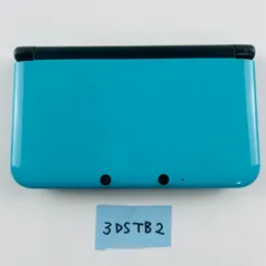 ◇3DSTB2 ニンテンドー 3DS LL ターコイズ×ブラック リミテッドパック 本体のみ②  LIMITED PACK 限定カラー 希少 ニンテンドー 任天堂 Nintendo 携帯型ゲーム機 家庭用ゲーム機