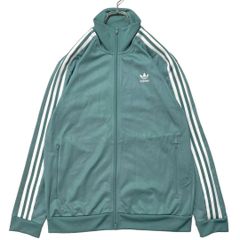 6268 adidas トラックトップ べッケンバウアー グリーン L