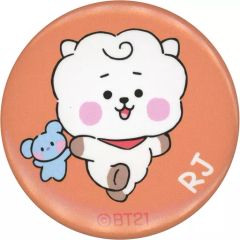 [중고] 배지·핀즈 RJ(진) 오리지널 신작 캔 배지 [패밀리 마트×BT21 캠페인] 2021년 8월 대상 상품 구입 특전