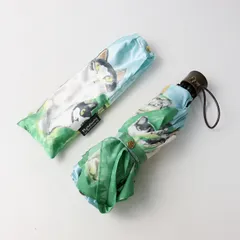 【未使用・タグ付き】マンハッタナーズ　長傘　雨傘 晴雨兼用折りたたみ傘 「ナナが28」 | 傘・レインウエア