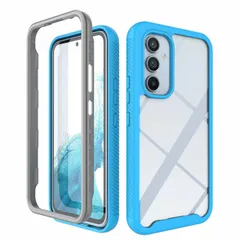 Galaxy A54 5G ケース SC-53D SCG21 ギャラクシーa54 耐衝撃 バンパー ケース 【Color】 ブルー