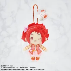 ぷりぬいマスコット　キュアルージュ　ｘ　ハローキティ　Yes！　プリキュア　5　GoGo！ｘサンリオキャラクターズ　6928　バンダイナムコヌイ　BANDAI