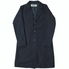 BASISBROEK ベルギー製　ネイビー チェスター　オーバーコート BASISBROEK ベルギー製 ネイビー チェスター オーバーコート