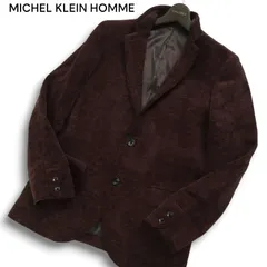 MICHEL KLEIN HOMME ミッシェルクラン オム 秋冬 サミアモール★ ウール混 テーラード ジャケット ブレザー Sz.46 メンズのサムネイル