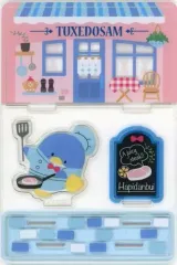 【中古】アクリルスタンド・アクリルパネル タキシードサム 「サンリオキャラクターズ はぴだんぶい シークレットアクリルスタンド」