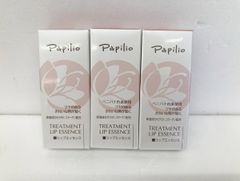 未使用 Papilio パピリオ トリートメントリップエッセンス (唇用美容液) EX 3(ピーチ系)×2本 EX CL(クリア)×1本■