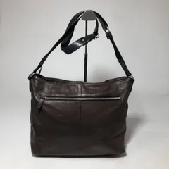 良品 414 マーガレットハウエル ハンドバッグ シボ革 ブラック