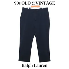 古着 90s 00s ポロ バイ ラルフローレン ポロチノ プロスペクト パンツ ネイビー W40 当時物 ヴィンテージ ビンテージ 90年代 00年代