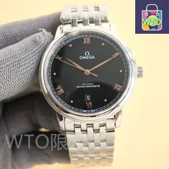 【今日特価】OMEGA オメガ デヴィルシリーズ カップルウォッチ 8215ムーブメント搭載 アーチ型サファイアガラス採用