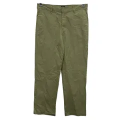 Dickies ワークパンツ M程 ディッキーズ ベージュ ジップアップ ワーク シンプル 古着卸 アメリカ仕入 2504-233