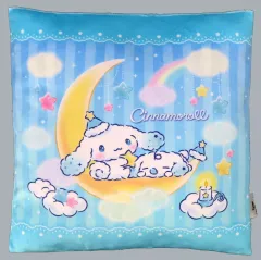 【中古】クッション・本体 10.シナモン＆みるく クッション ブルー 「サンリオ当りくじ シナモロール 当りくじ」