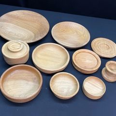 木の器　天然木　まとめて10点　E-1