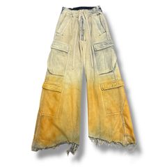 国内正規 参考上代328900円 Rick Owens DRKSHDW 24SS DOUBLE CARGO JUMBO BELAS ダブルカーゴジャンボベラ リックオウエンス ダークシャドウ DU01D1398-DKYDFR スカイ XS 90866A4