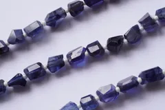 ブルーサファイア　ファセット　タンブル