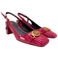 BALENCIAGA BBロゴ パテントレザー フラットパンプスXL - メルカリ